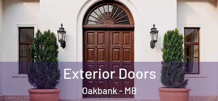 Exterior Doors Oakbank - MB