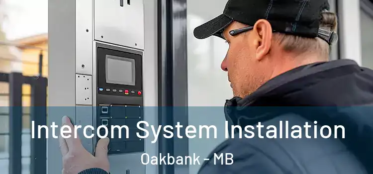 Intercom System Installation Oakbank - MB